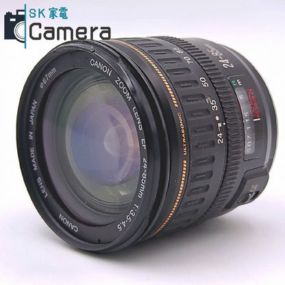 Canon EF 24-85ｍｍ F3.5-4.5 USM キャノン キャップ付