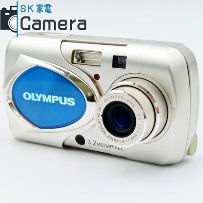 【中古】 OLYMPUS μ-15 DIGITAL オリンパス コンパクトデジタルカメラ 充電器付