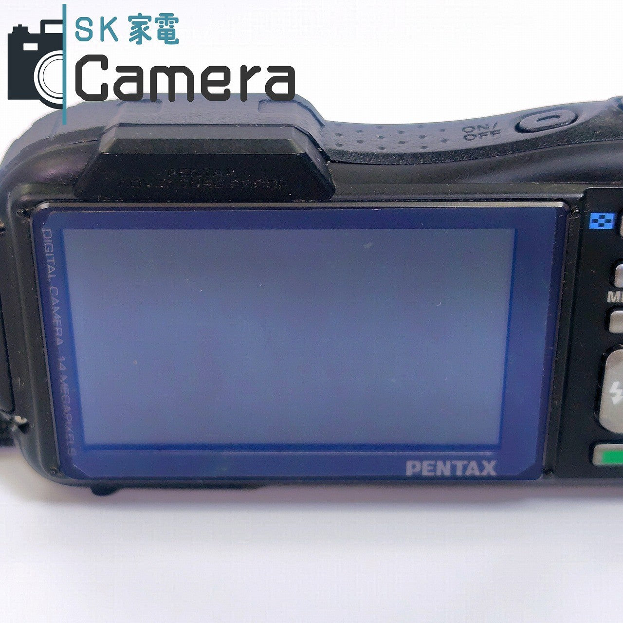 【中古】 PENTAX Optio WG-1 防水 コンパクトデジタルカメラ ペンタックス 電池 充電器付 美品