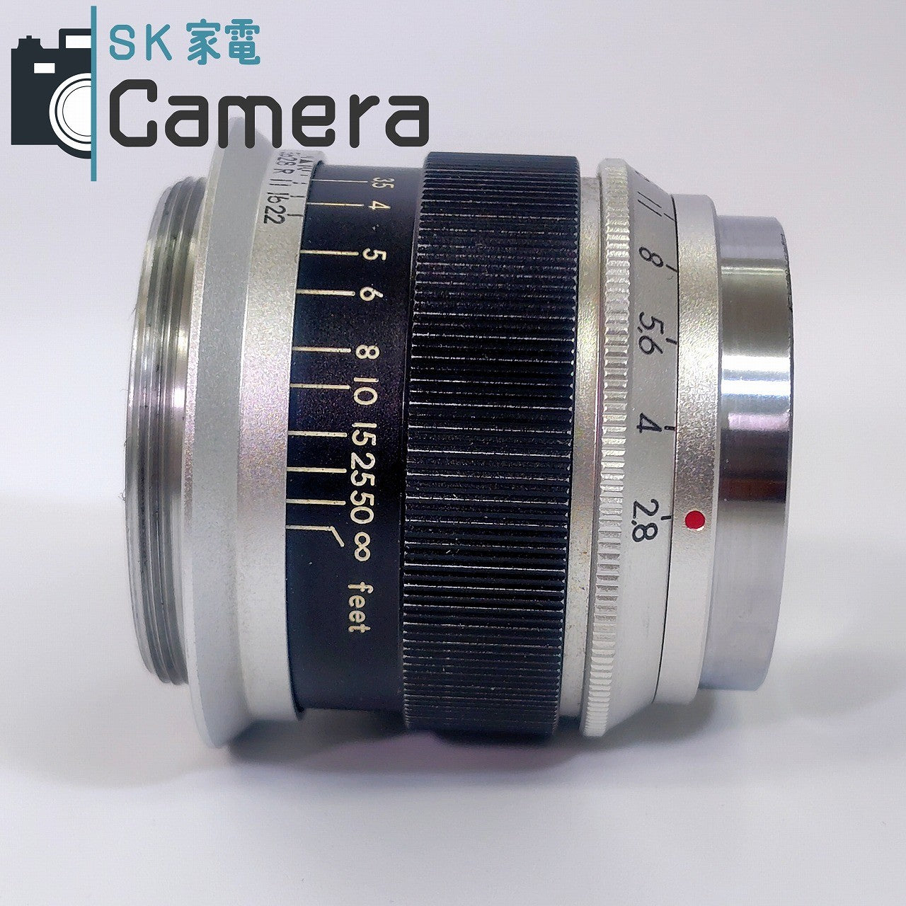 【中古】 TokyoKogaku Topcor 5cm F2.8 L39 2025年11年清掃済 トプコン