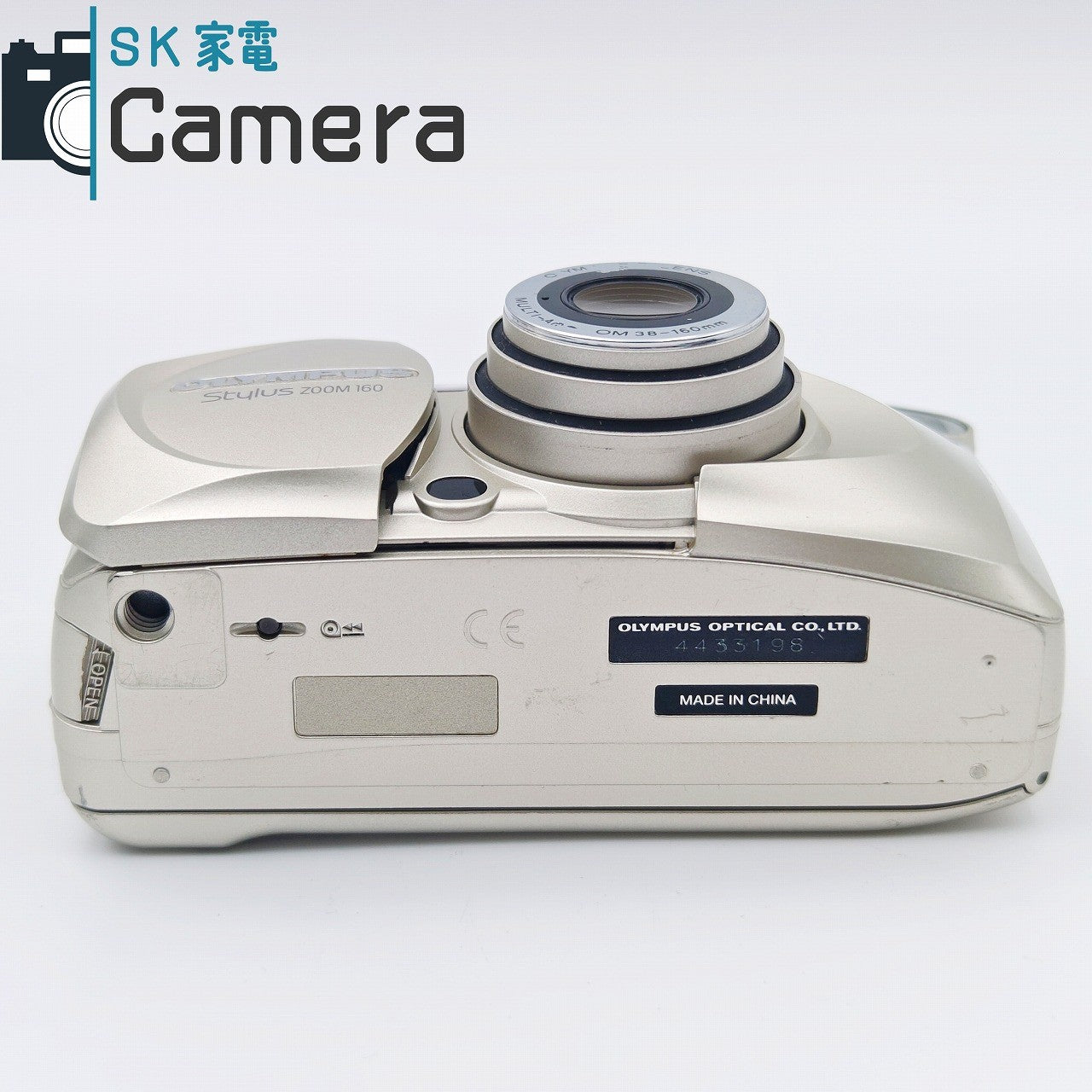 美品完動品 OLYMPUS Stylus zoom 160 38-160mm 中古】 OLYMPUS stylus Zoom 160 オリンパス スタイラス 38-160mm