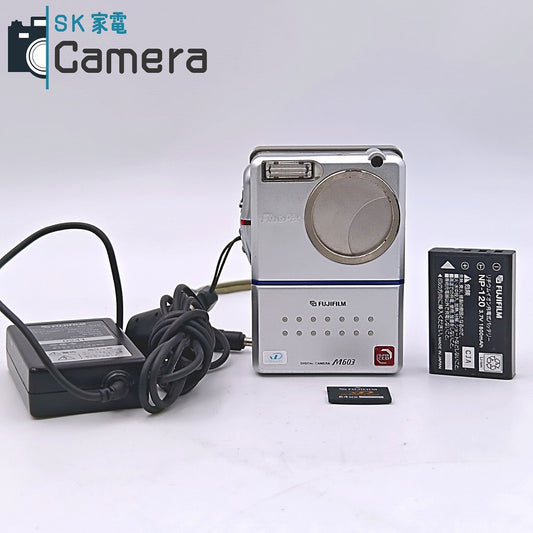 【中古】 FUJIFILM FinePix M603 富士フィルム ファインピクス コンパクトデジタルカメラ 電池 充電器 XDカード グリップ 付