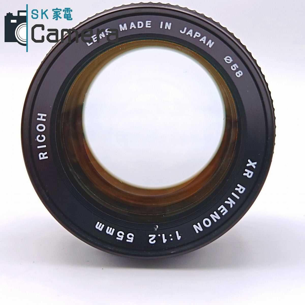 【中古】 RICOH XR RIKENON 55ｍｍ F1.2 Kマウント 2026年9月レンズ内清掃済 リコー