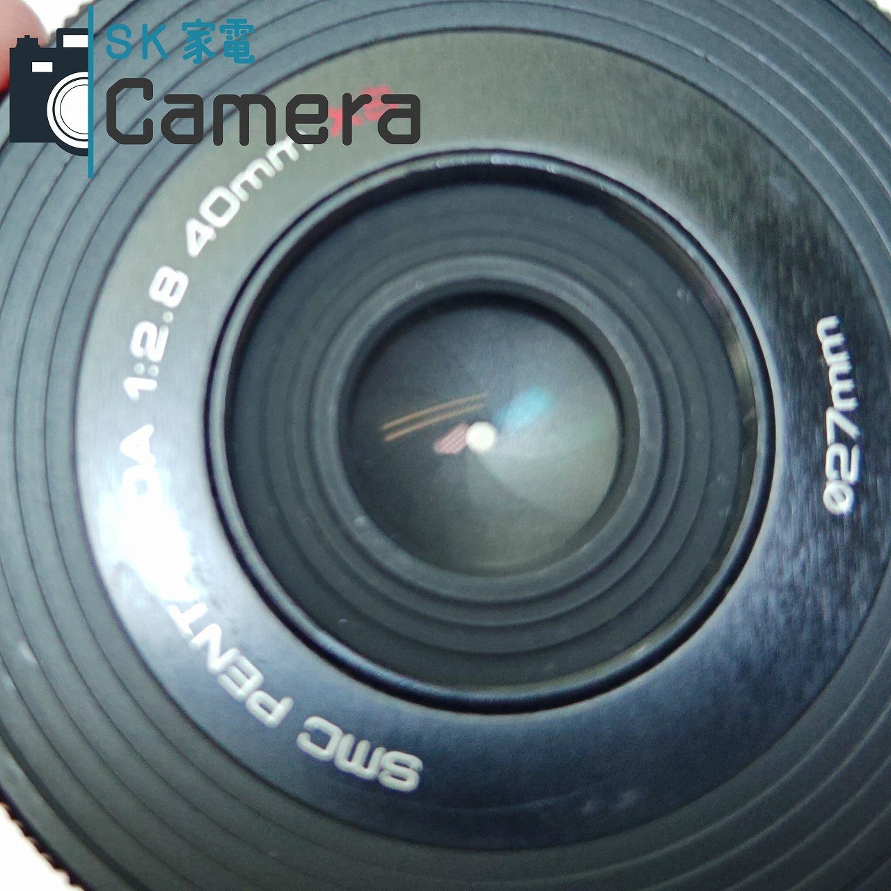 【中古】 PENTAX SMC PENTAX-DA 40ｍｍ F2.8 XS Kマウント ペンタックス キャップ付