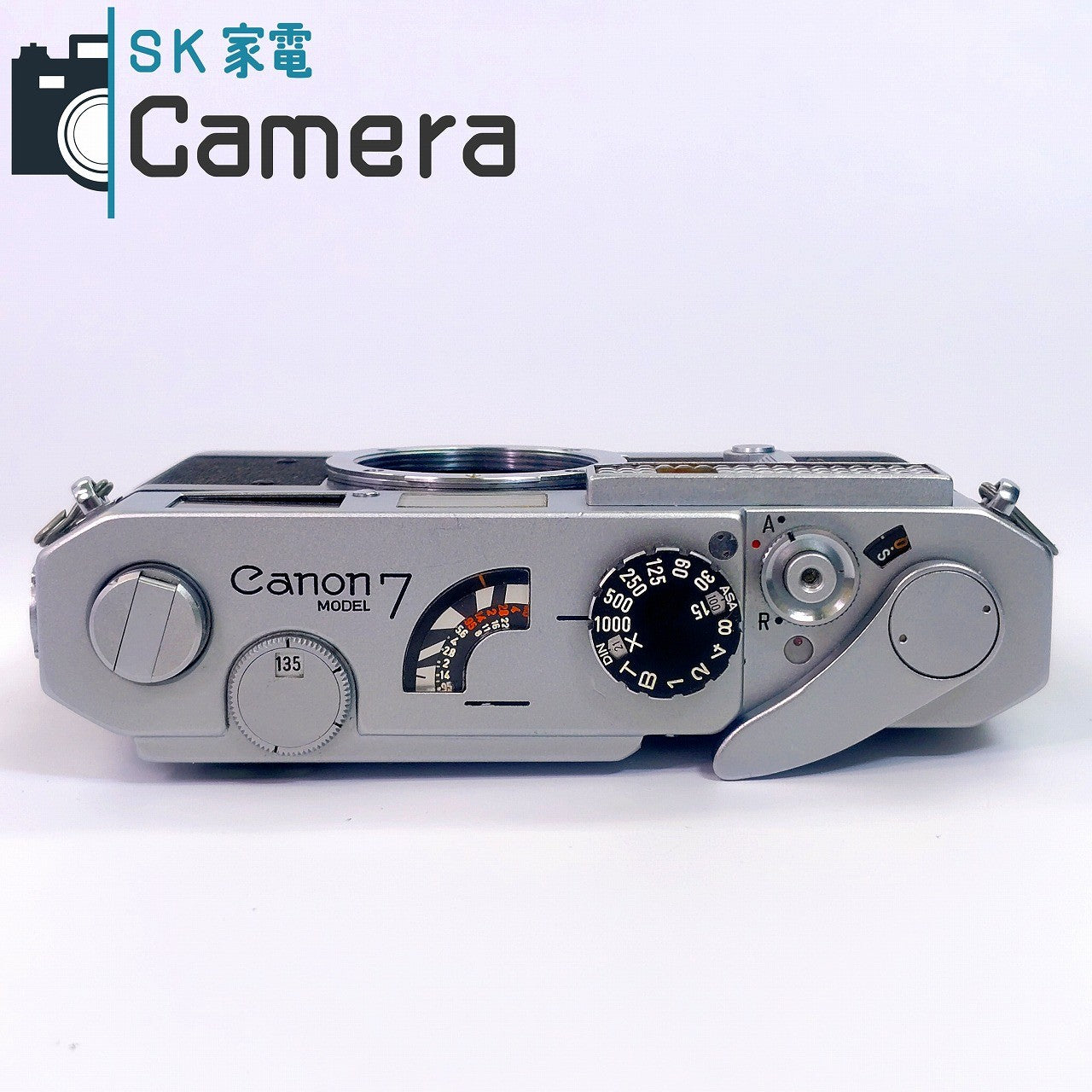 CANON キャノン7 露出計、シャッター完動品 中古】 Canon MODEL7 レンジファインダー シャッター 露出 動作 Canon7
