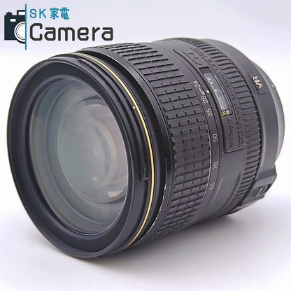 【中古】 Nikon N AF-S NIKKOR 24-120ｍｍ F4 G ED VR キャップ フード付 ニコン