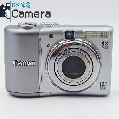 【中古】 Canon PowerShot A1100 IS キャノン パワーショット コンパクトデジタルカメラ 単三電池で動きます