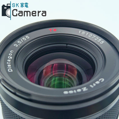 【中古】 CONTAX645用 Carl Zeiss Distagon 55ｍｍ F3.5 T＊ コンタックス 645 用 ディスタゴン 美品