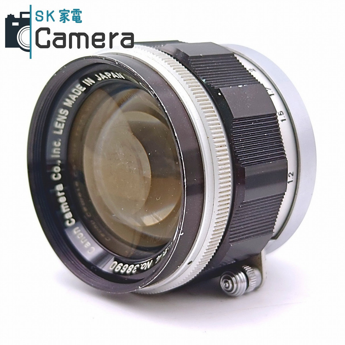 Canon LENS 50ｍｍ F1.4 L39 S-50 フード付き キャノン