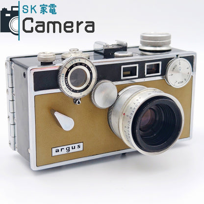【中古】 argus 50mm F3.5 アーガス MADE IN USA レンジファインダー