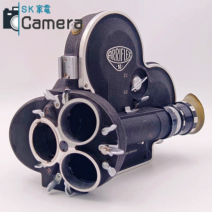 【中古】 Arriflex 16ST 16ｍｍ シネマカメラ アリフレックス フィルムマガジン フード 他 付属多数 16 ST 動作未確認 ジャンク