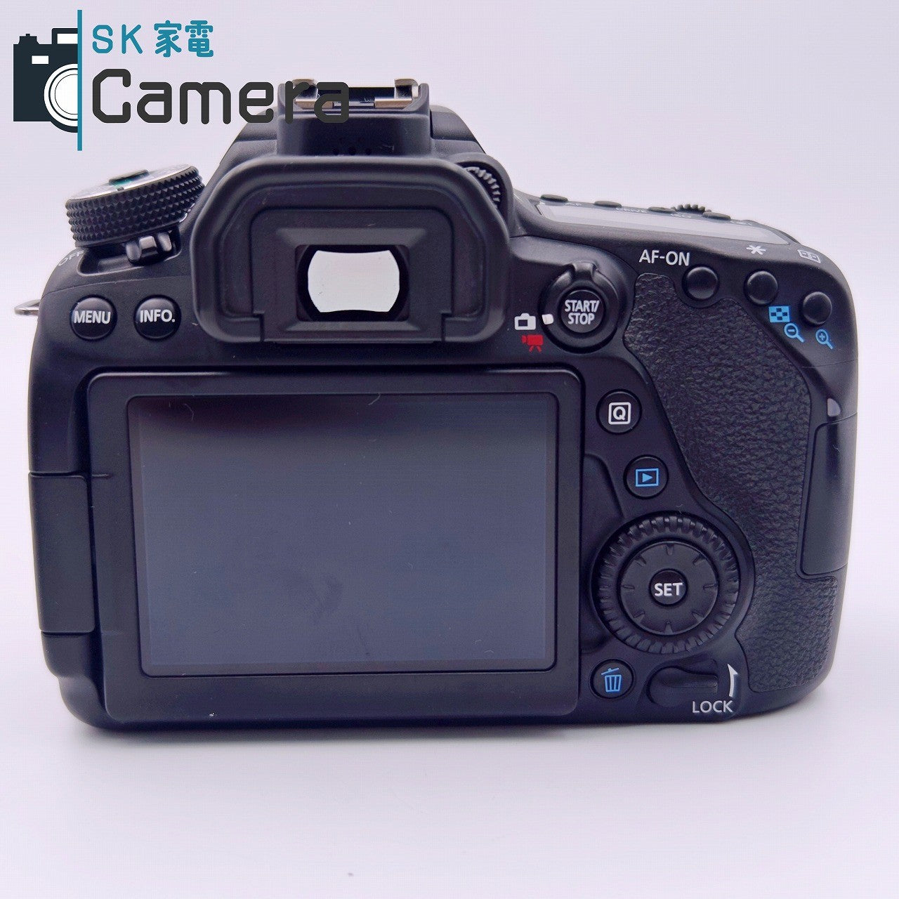 【中古】 Canon EOS 80D キャノン 電池 充電器 ストラップ付 美品