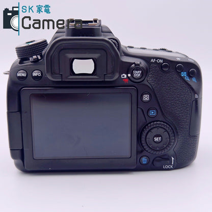 【中古】 Canon EOS 80D キャノン 電池 充電器 ストラップ付 美品