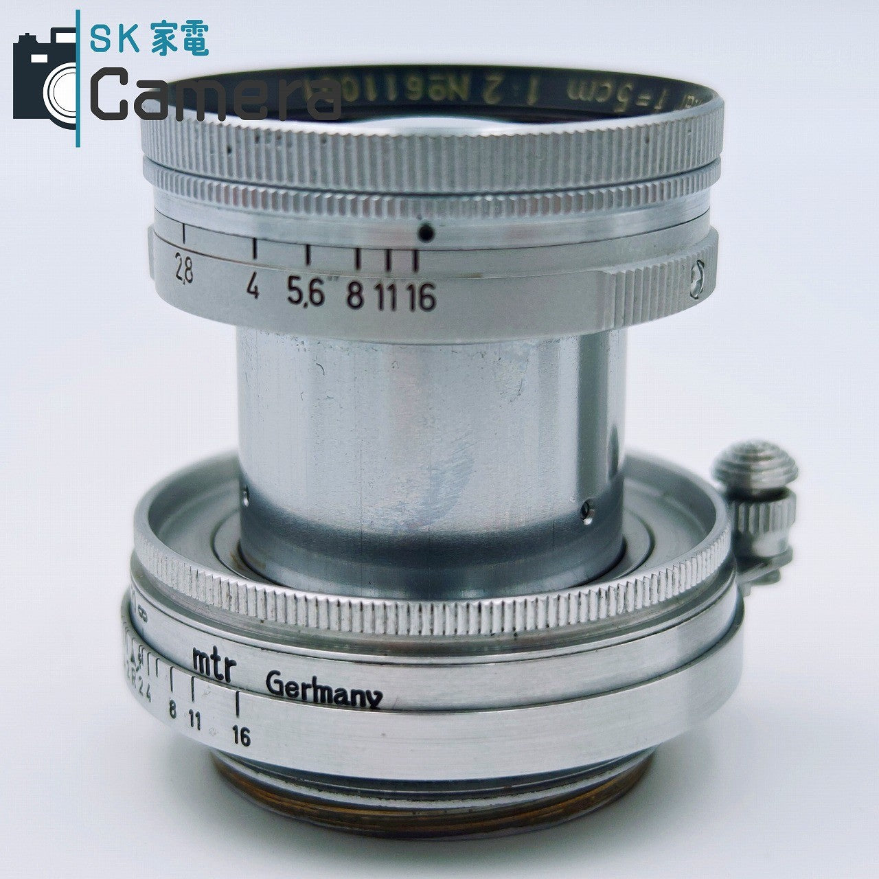 【中古】 Leitz Summitar 5cm F2 L39 2026年3月清掃済 ライカ ズミタール 希少シリアル No.611001