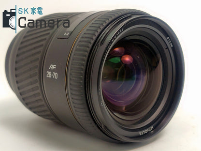 【実用】 MINOLTA AF ZOOM 28-70ｍｍ F2.8 G Aマウント キャップ フード付 ミノルタ