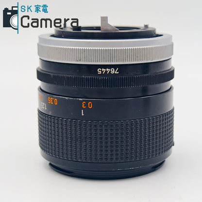 【中古】 Canon FD 35ｍｍ F2 S.S.C. 〇マーク 凹レンズ 2026年1月清掃済 キャノン