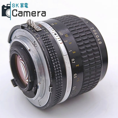 【中古】 Nikon NIKKOR 35ｍｍ F2 Ai-s HN-3 フード付き ニコン