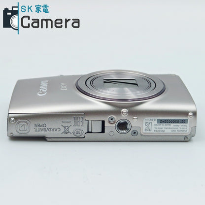 【中古】【ほぼ未使用】Canon IXY 650 PC2274 キャノン イクシー シルバー 付属一式 コンパクトデジタルカメラ