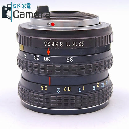 【中古】 PENTAX SMC PENTAX-M ZOOM 24-35ｍｍ F3.5 Kマウント ペンタックス キャップ フィルター付