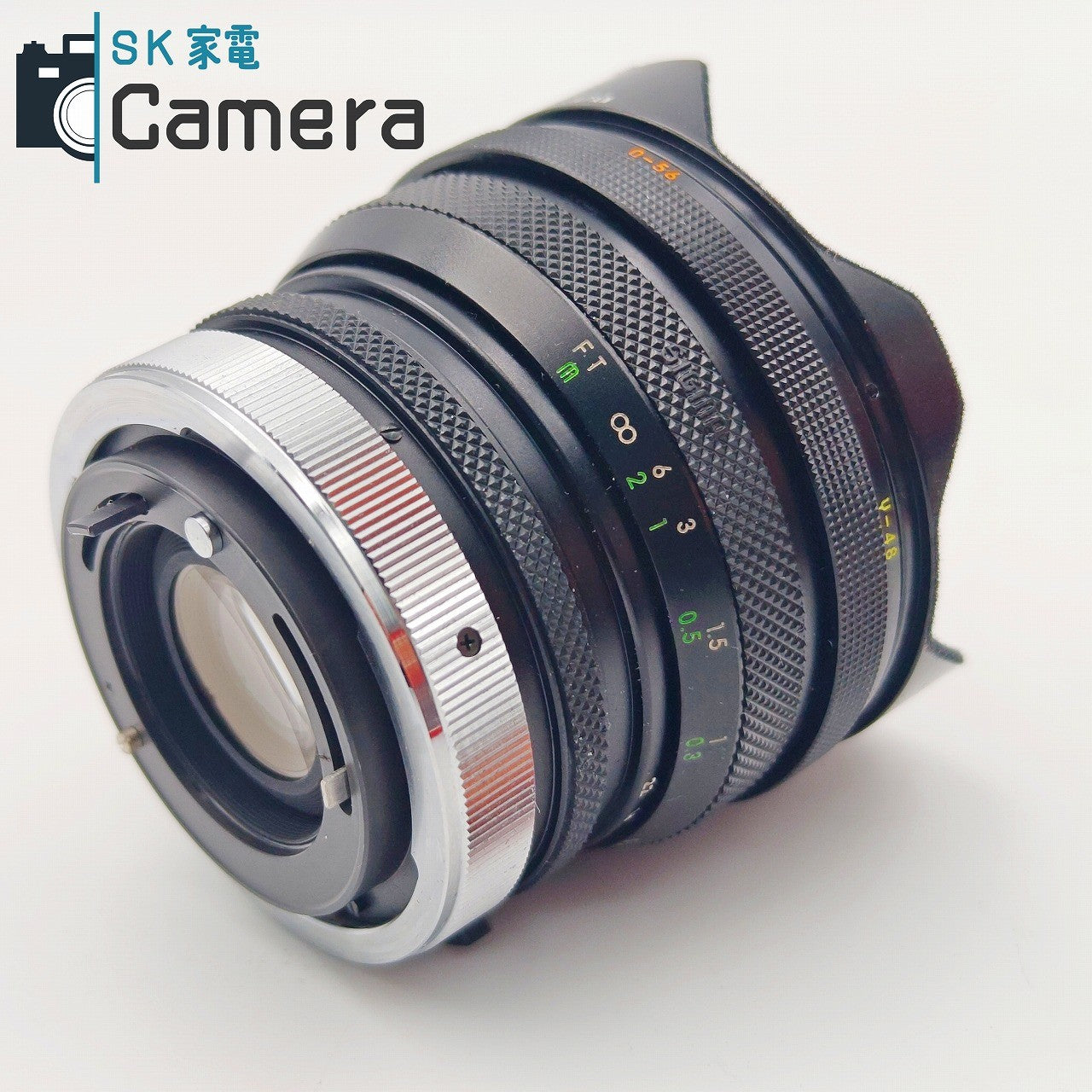 【中古】 SIGMA FISHEYE FILTER MATIC 16ｍｍ F2.8 シグマ フィッシュアイ キャノンFD マウント 箱付