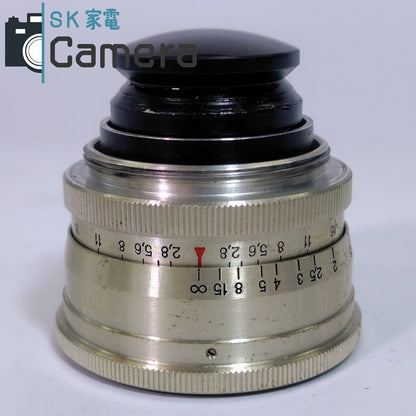 JUPITER-12 35ｍｍ F2.8 L39 ジュピター キャップ ケース付 ロシアレンズ
