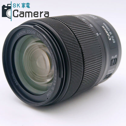 【中古】 Canon EF-S 18-135ｍｍ F3.5-5.6 IS USM キャノン EW-73D フード PLフィルター 付 美品