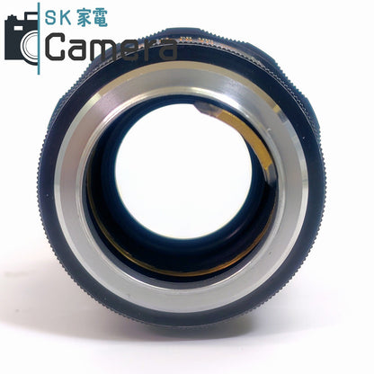 【中古】 Canon LENS 100ｍｍ F2 L39 T-60 フード ケース 付 2025年11月清掃済 キャノン F2.0