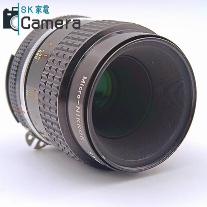 Nikon Micro-NIKKOR 55ｍｍ F2.8 Ai-s ニコン キャップ付 美品