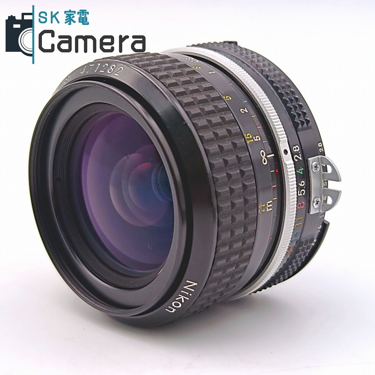 【中古】 Nikon Nikkor 28ｍｍ F2.8 Ai HN-2 L1Bc フード フィルター 付 ニコン