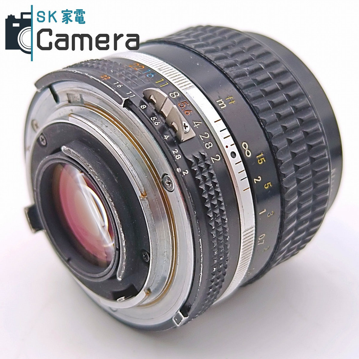 Nikon NIKKOR 35ｍｍ F2 Ai-s ニコン キャップ フィルター 付 並品