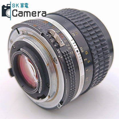 Nikon NIKKOR 35ｍｍ F2 Ai-s ニコン キャップ フィルター 付 並品