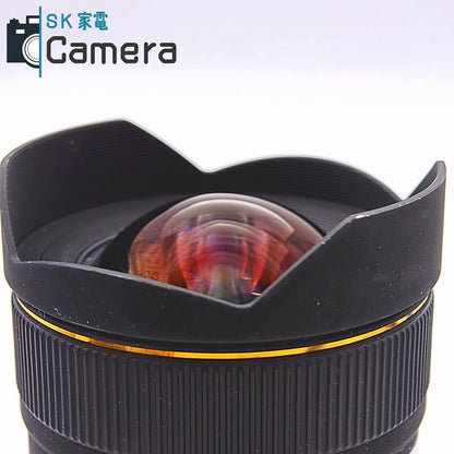 SIGMA 12-24ｍｍ D F4.5-5.6 DG HSM ニコン用 シグマ キャップ付