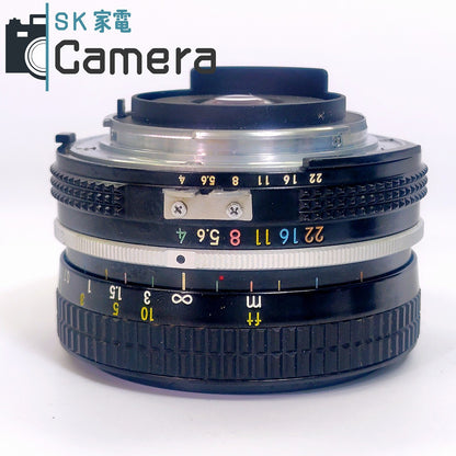 Nikon NIKKOR 20ｍｍ F4 Ai ニコン キャップ付