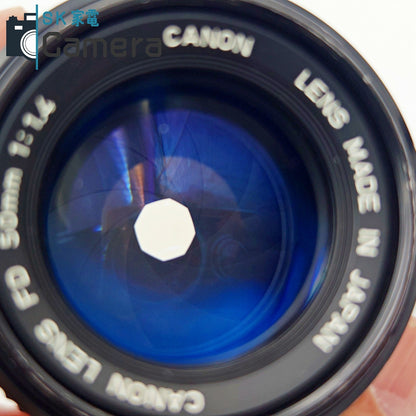【中古】 Canon NEW FD 50ｍｍ F1.4 キャノン 良