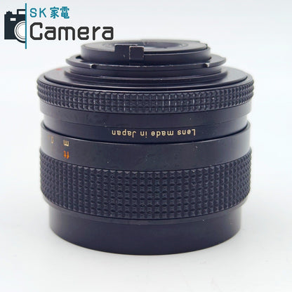 【中古】 CONTAX Distagon 35ｍｍ F2.8 T＊ AEJ コンタックス Carl Zeiss キャップ付 ディスタゴン