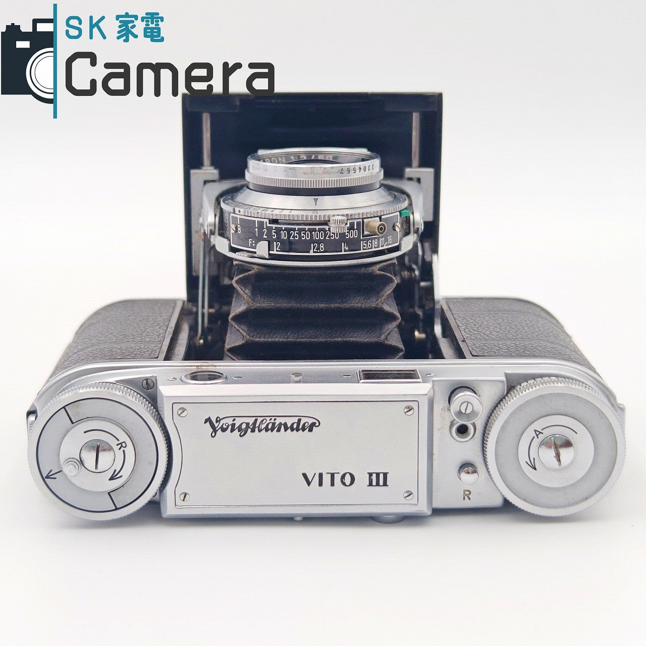 【中古】 Voigtlander VITO III ULTRON 50ｍｍ F2 フォクトレンダー ウルトロン 革ケース付