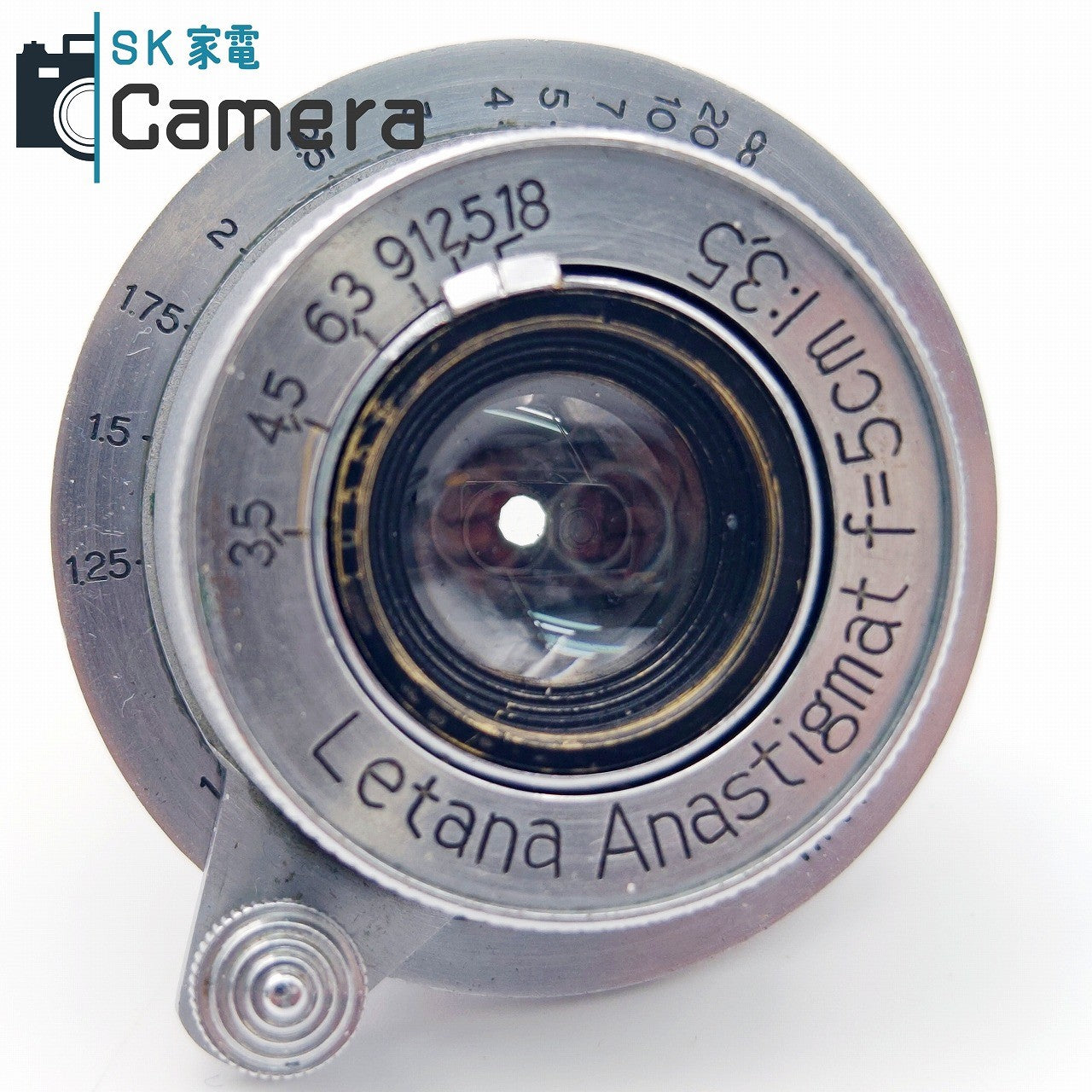 【中古】 Showa Kogaku Leotax SPECIAL A + Letana Anastigmat 5cm F3.5 L39 キャップ付 レオタックス レタナ