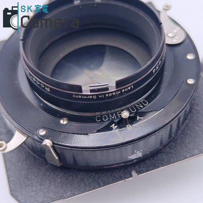 【中古】 Rodenstock-Tiefenbildner Imagon H＝5.8 F＝250ｍｍ COMPOUND H=5.8 H＝7.7 H＝9.5 H＝11.5 2ｘフィルター ローデンストック