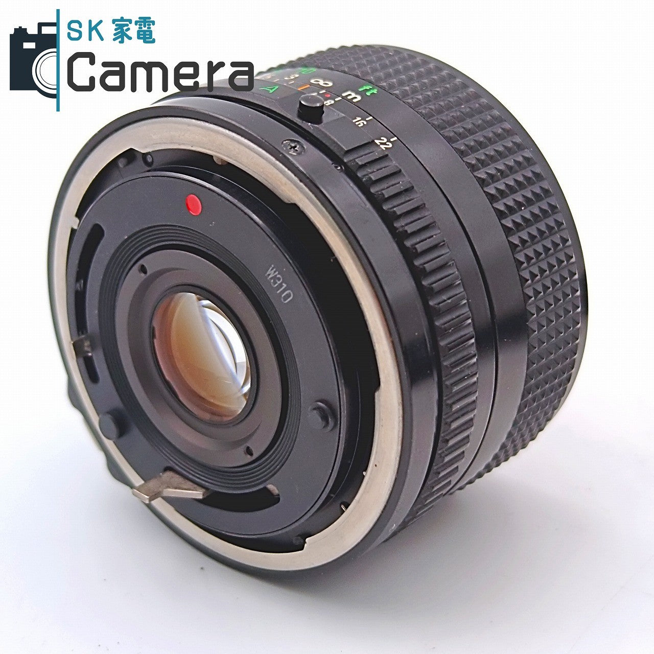 【中古】 Canon NEW FD 28ｍｍ F2.8 BW-52B フード付 キャノン