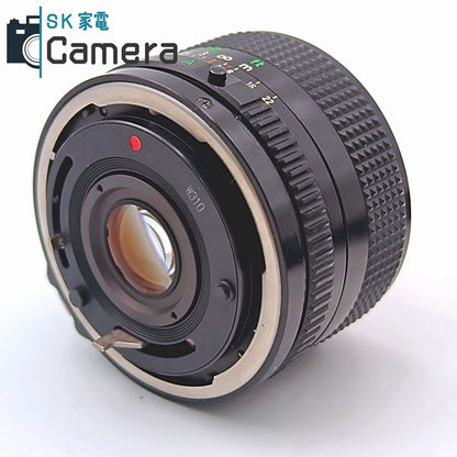 【中古】 Canon NEW FD 28ｍｍ F2.8 BW-52B フード付 キャノン