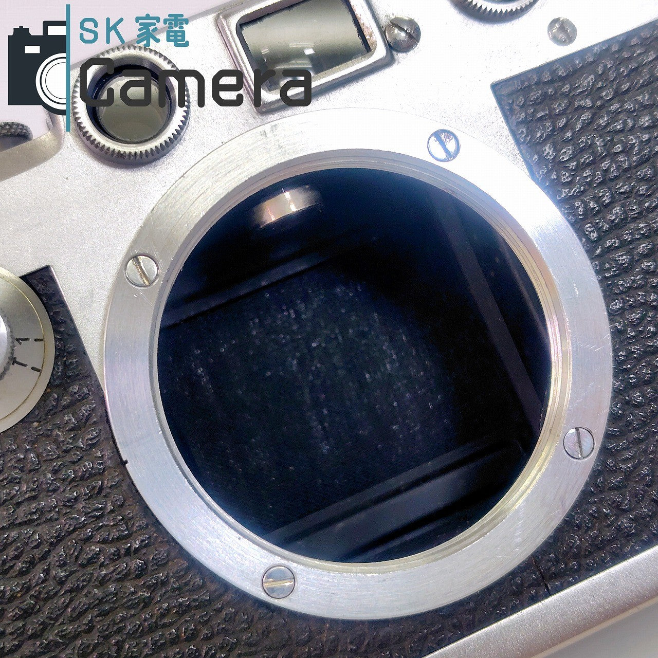 【中古】 Leica IIIF 平爪 レンジファインダー 2025年10月修理済 30日保証 ライカ Ⅲ F
