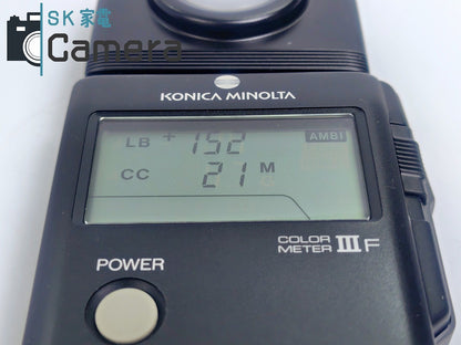 【中古】 MINOLTA COLOR METER IIIF ミノルタ カラーメーター III F ケース付