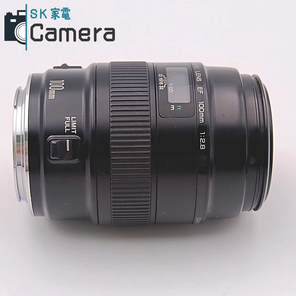 Canon MACRO LENS 100ｍｍ F2.8 キャノン マクロ キャップ付 動作品 並