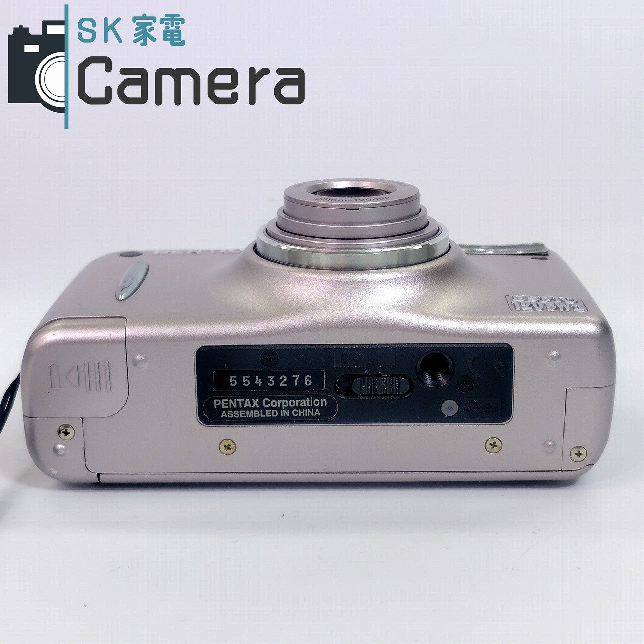 【中古】 PENTAX ESPIO 120 SW II ペンタックス エスピオ ピンク 120SWII テスト用フィルムにて確認済 コンパクトフィルムカメラ