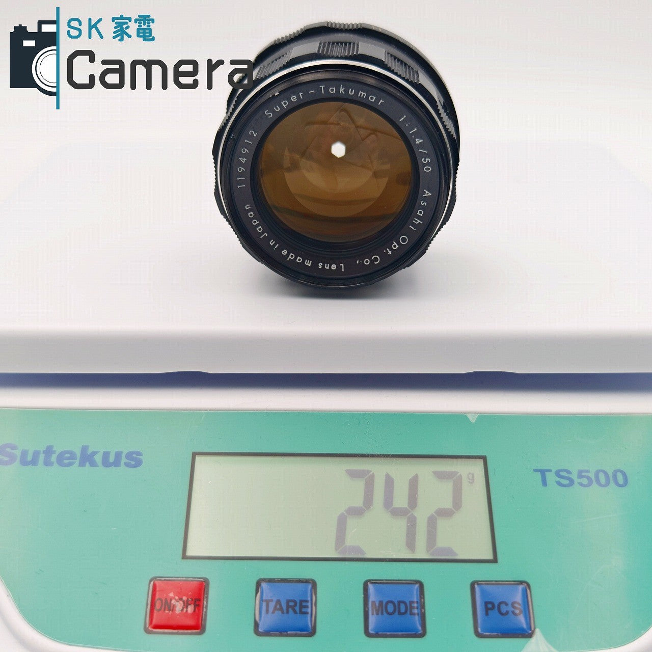 【中古】 PENTAX Super-Takumar 50ｍｍ F1.4 M42 8枚玉 2026年1月清掃済 ペンタックス