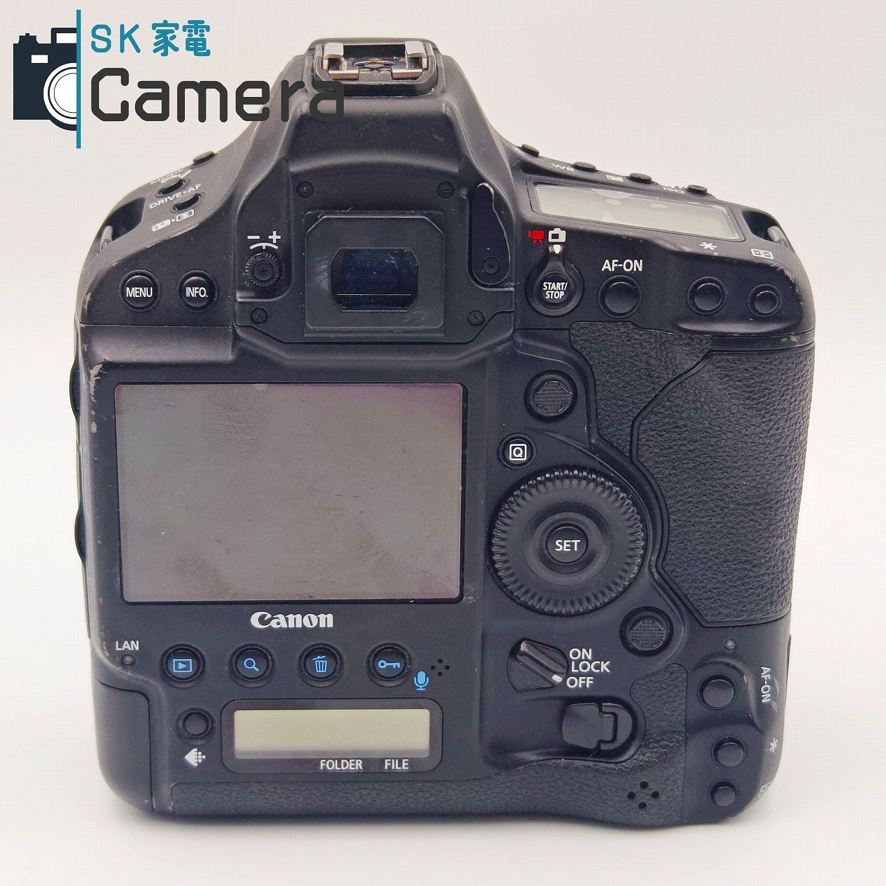 【中古】 Canon EOS-1D X MarkII キャノン イオス LP-E19 付 Mark II ショット数45000以下