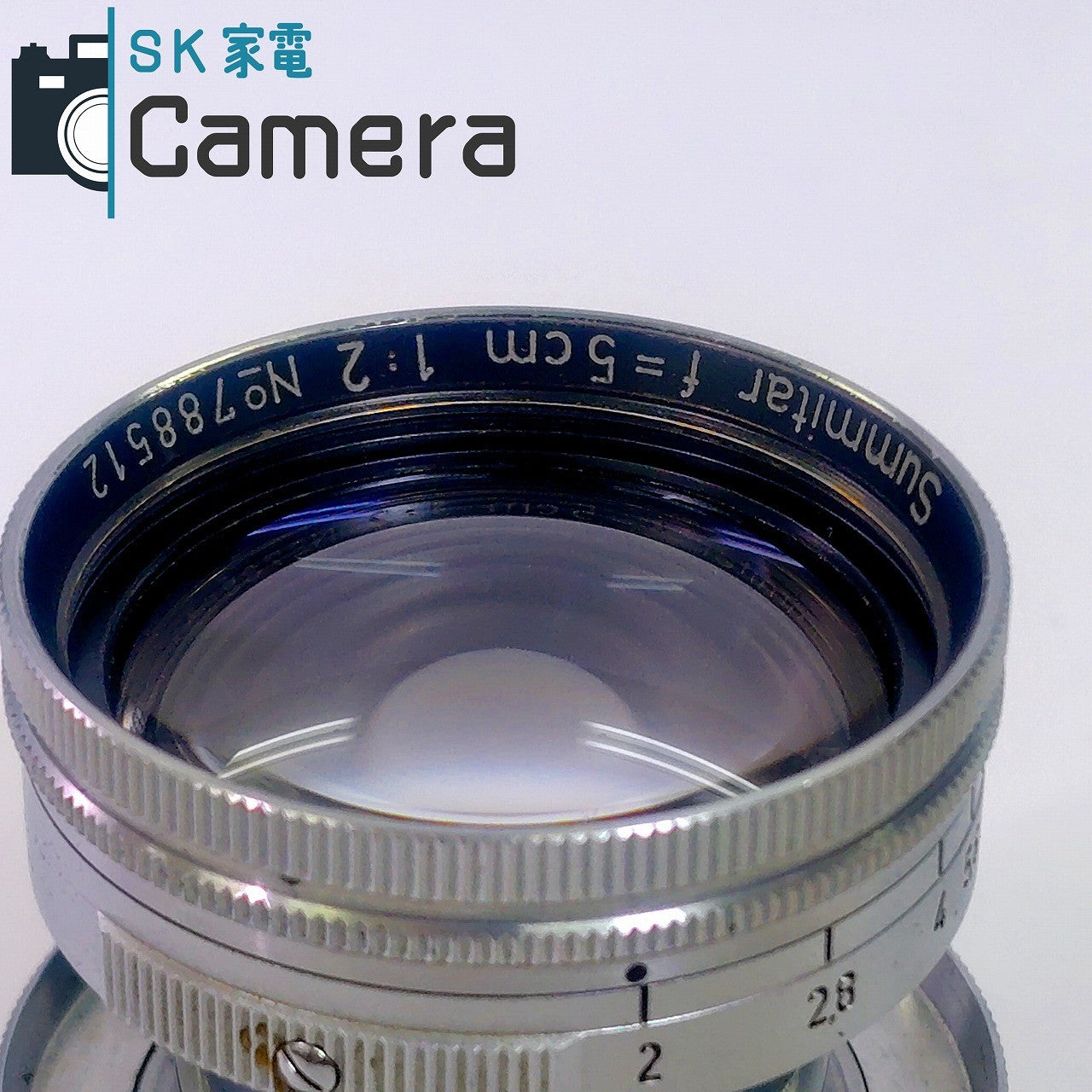 【中古】 Leitz Summitar 5cm F2 L39 2025年11月清掃済 ライカ ズミタール