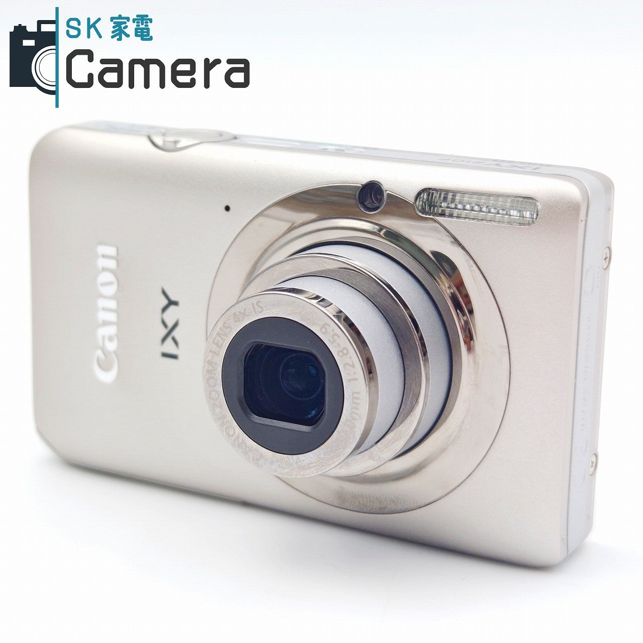 【中古】 Canon IXY 210 F キャノン イクシー コンパクトデジタルカメラ 210F 充電器付